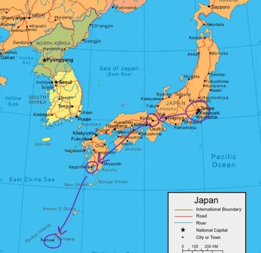 japan travel plan